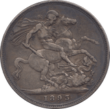 1893 CROWN ( VF ) LVI 2 - Crown - Cambridgeshire Coins