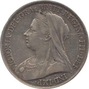 1893 CROWN ( VF ) LVI 7 - crown - Cambridgeshire Coins