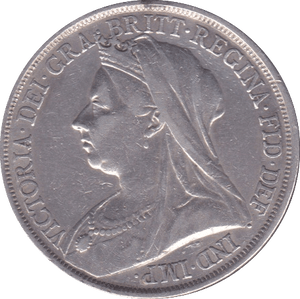 1893 CROWN ( VF ) LVI - Crown - Cambridgeshire Coins