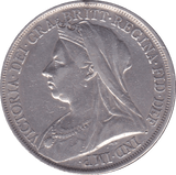 1893 CROWN ( VF ) LVI - Crown - Cambridgeshire Coins