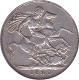 1893 CROWN ( VF ) LVI - Crown - Cambridgeshire Coins