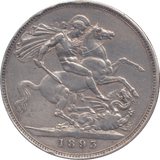 1893 CROWN ( VF ) LXI 5 - Crown - Cambridgeshire Coins