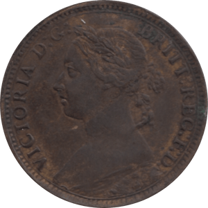 1893 FARTHING 2 ( GVF ) 62 - Farthing - Cambridgeshire Coins