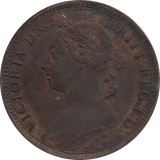1893 FARTHING 2 ( GVF ) 62 - Farthing - Cambridgeshire Coins