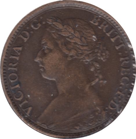 1893 FARTHING ( AEF ) - Farthing - Cambridgeshire Coins