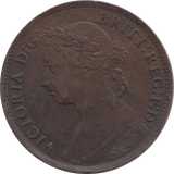 1893 FARTHING ( EF ) 1 - Farthing - Cambridgeshire Coins