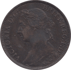1893 FARTHING ( EF ) 23 - Farthing - Cambridgeshire Coins