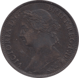 1893 FARTHING ( EF ) 23 - Farthing - Cambridgeshire Coins