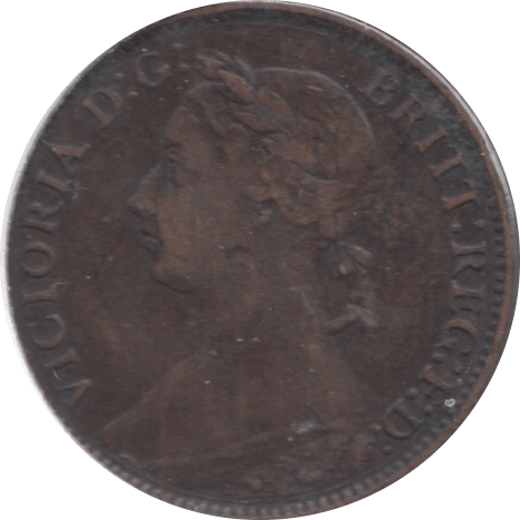 1893 FARTHING ( FAIR ) - Farthing - Cambridgeshire Coins