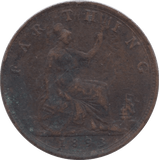 1893 FARTHING ( FINE ) 3 - Farthing - Cambridgeshire Coins