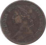 1893 FARTHING ( FINE ) - Farthing - Cambridgeshire Coins