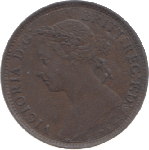 1893 FARTHING ( GVF ) 23 - Farthing - Cambridgeshire Coins