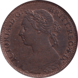 1893 FARTHING ( UNC ) - Farthing - Cambridgeshire Coins