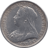 1893 FLORIN ( AUNC ) - Florin - Cambridgeshire Coins