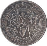 1893 FLORIN ( PROOF ) - FLORIN - Cambridgeshire Coins
