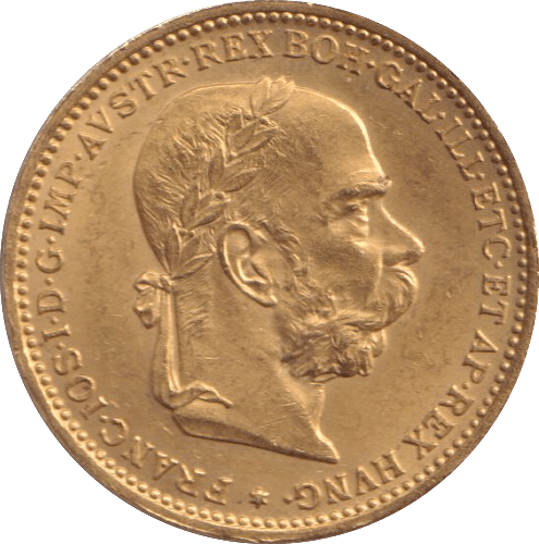1893 GOLD 20 CORONA AUSTRIA - Gold World Coins - Cambridgeshire Coins