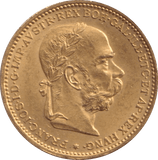 1893 GOLD 20 CORONA AUSTRIA - Gold World Coins - Cambridgeshire Coins
