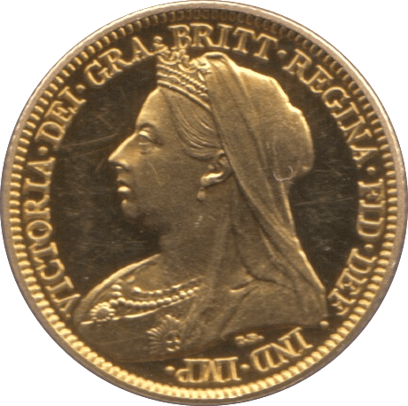 1893 GOLD HALF SOVEREIGN ( PROOF ) - Half Sovereign - Cambridgeshire Coins