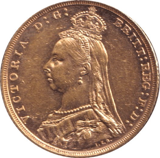 1893 GOLD SOVEREIGN ( AUNC ) - Sovereign - Cambridgeshire Coins