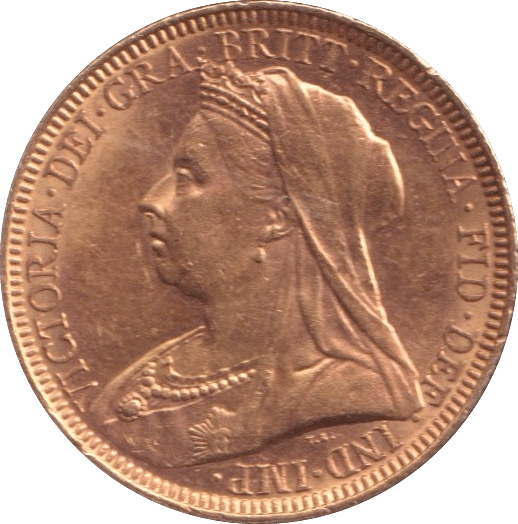 1893 GOLD SOVEREIGN ( AUNC ) - Sovereign - Cambridgeshire Coins