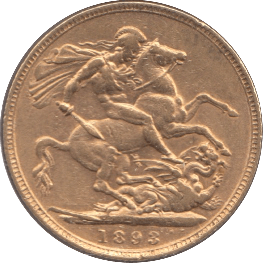 1893 GOLD SOVEREIGN ( GVF ) I - Sovereign - Cambridgeshire Coins