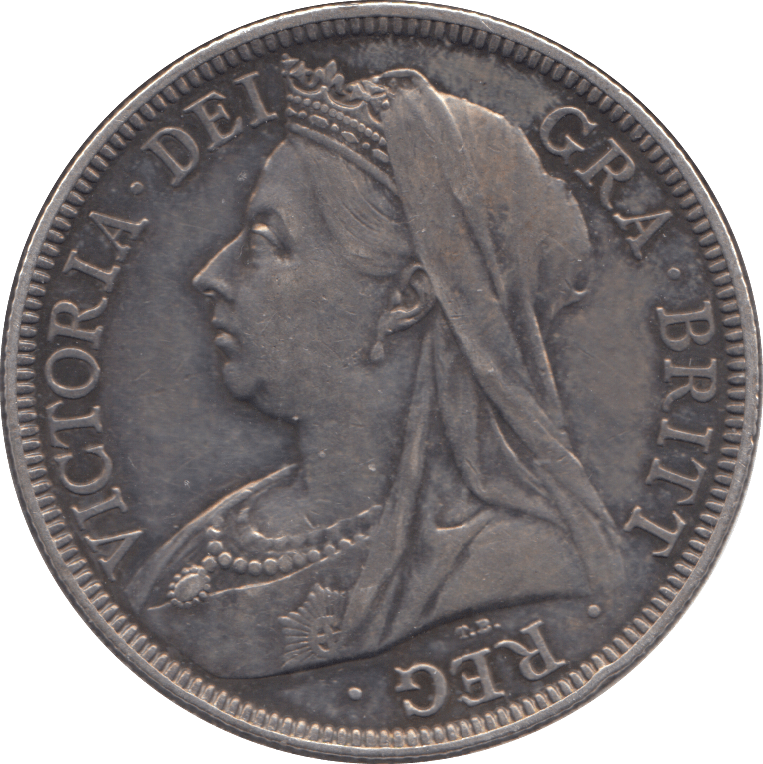 1893 HALFCROWN ( EF ) - Halfcrown - Cambridgeshire Coins