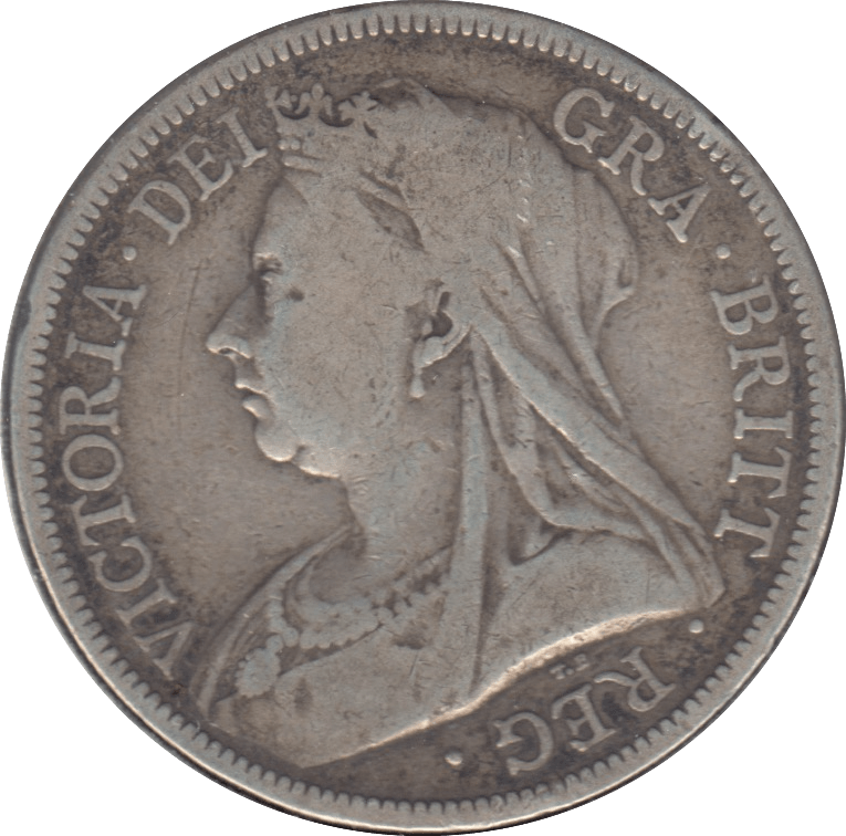 1893 HALFCROWN ( FINE ) 7 - HALFCROWN - Cambridgeshire Coins