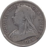 1893 HALFCROWN ( NF ) - Halfcrown - Cambridgeshire Coins