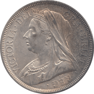 1893 HALFCROWN ( UNC ) - Halfcrown - Cambridgeshire Coins