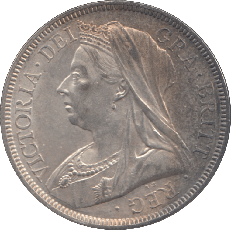 1893 HALFCROWN ( UNC ) - Halfcrown - Cambridgeshire Coins