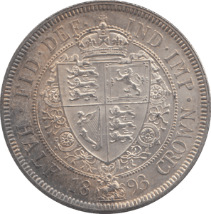 1893 HALFCROWN ( UNC ) - Halfcrown - Cambridgeshire Coins