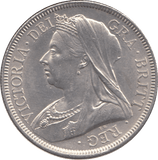 1893 HALFCROWN ( UNC ) - Halfcrown - Cambridgeshire Coins