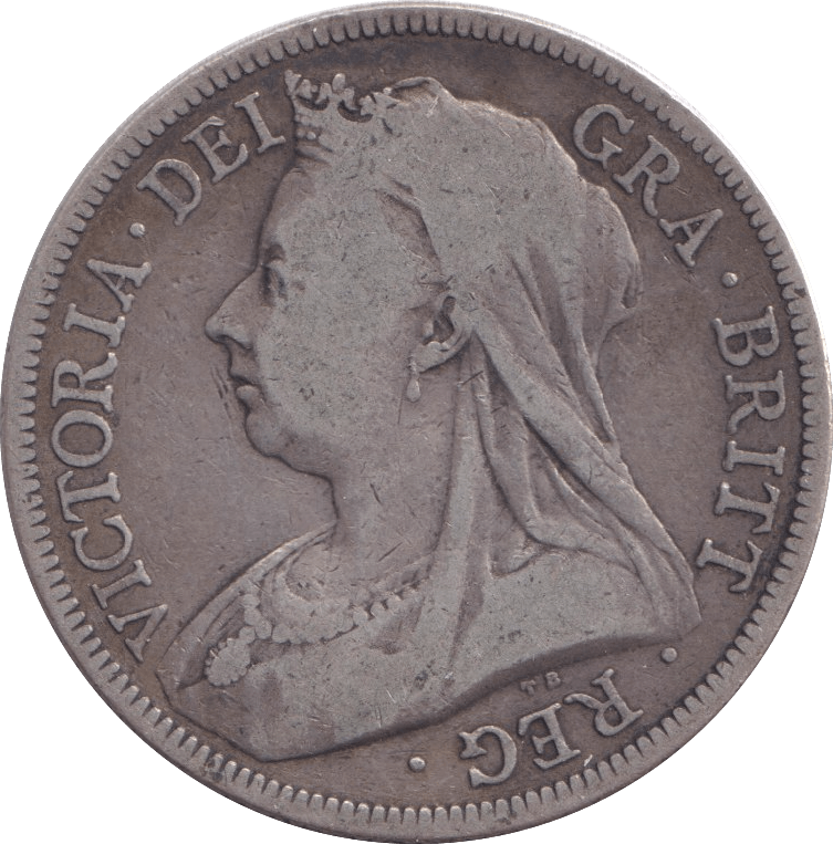 1893 HALFCROWN ( VF ) - halfcrown - Cambridgeshire Coins