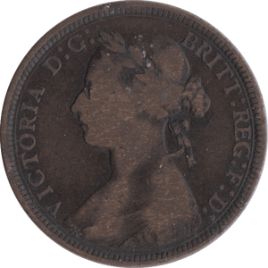 1893 HALFPENNY ( FINE ) - Halfpenny - Cambridgeshire Coins
