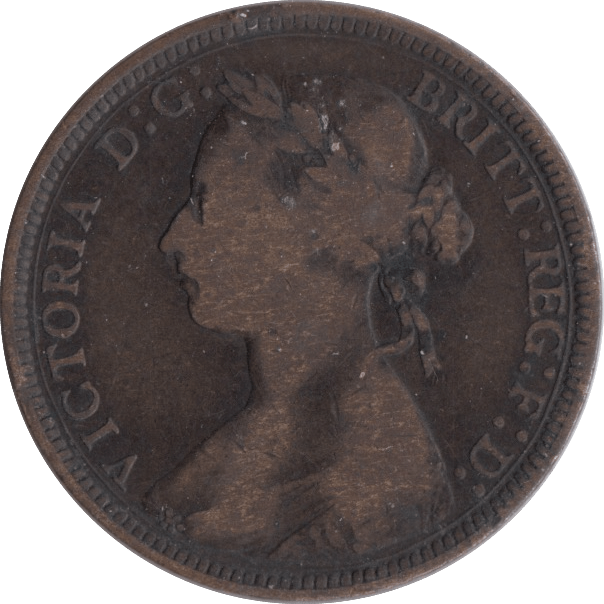 1893 HALFPENNY ( FINE ) - Halfpenny - Cambridgeshire Coins