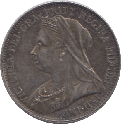 1893 MAUNDY FOURPENCE ( EF ) 2 - Maundy Coins - Cambridgeshire Coins