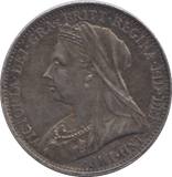 1893 MAUNDY FOURPENCE ( EF ) 2 - Maundy Coins - Cambridgeshire Coins