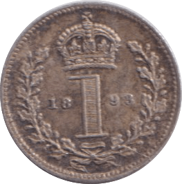 1893 MAUNDY PENNY ( AUNC ) - Maundy Coins - Cambridgeshire Coins