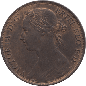 1893 PENNY 1 ( AUNC ) 38 - Penny - Cambridgeshire Coins