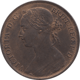 1893 PENNY 1 ( AUNC ) 38 - Penny - Cambridgeshire Coins