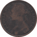 1893 PENNY ( F ) B - Penny - Cambridgeshire Coins