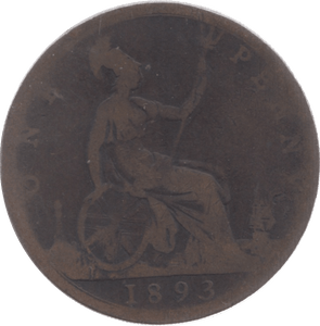 1893 PENNY ( FAIR ) 7 - Penny - Cambridgeshire Coins