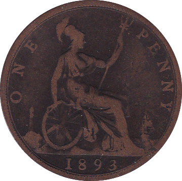 1893 PENNY ( FAIR ) - Penny - Cambridgeshire Coins