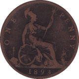 1893 PENNY ( FAIR ) - Penny - Cambridgeshire Coins
