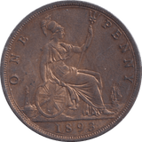 1893 PENNY ( UNC ) - Penny - Cambridgeshire Coins