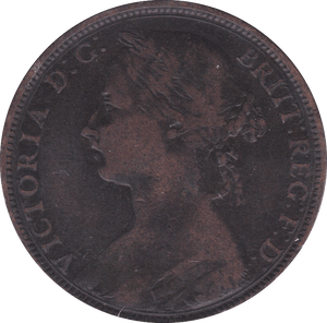 1893 PENNY ( VF ) A - Penny - Cambridgeshire Coins