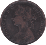 1893 PENNY ( VF ) A - Penny - Cambridgeshire Coins