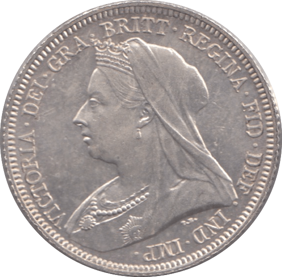 1893 SHILLING ( BU ) - Shilling - Cambridgeshire Coins