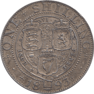 1893 SHILLING ( EF ) - Shilling - Cambridgeshire Coins