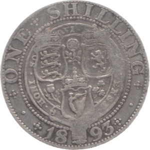 1893 SHILLING ( FINE ) 1 - Shilling - Cambridgeshire Coins